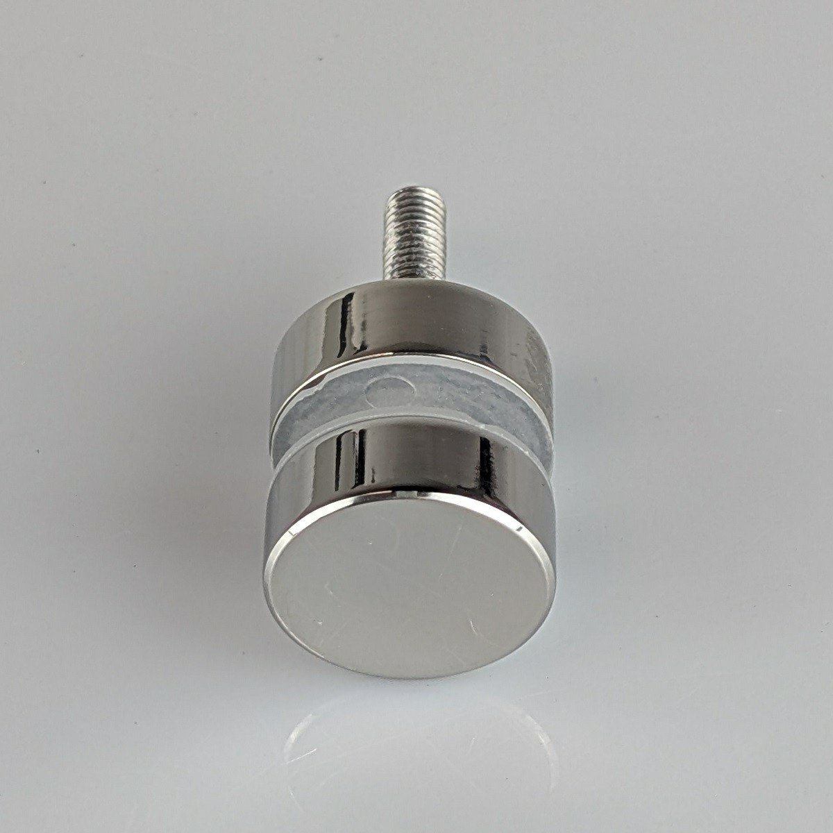 Glass anchor 25mm diamater x 10mm body - polished stainless steel